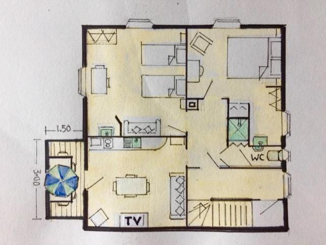 Appartements Maison Bellevue Мюнстер Экстерьер фото